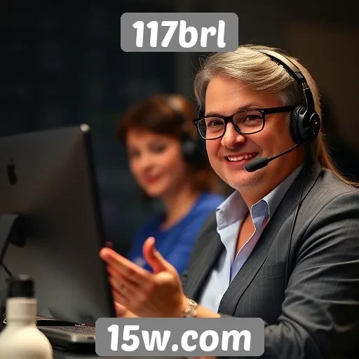 Funcionamento do suporte ao cliente no 117brl