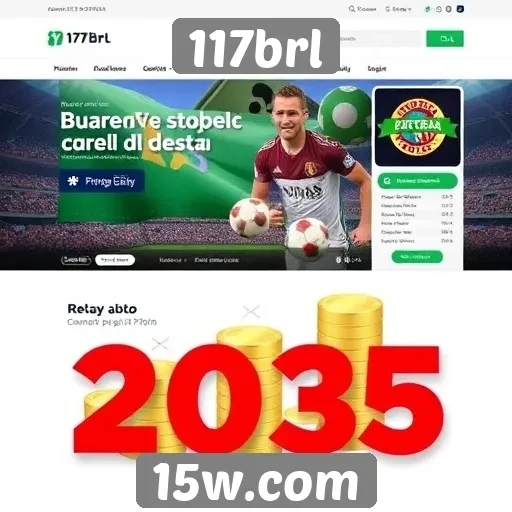 Desempenho financeiro do site 117brl em 2025