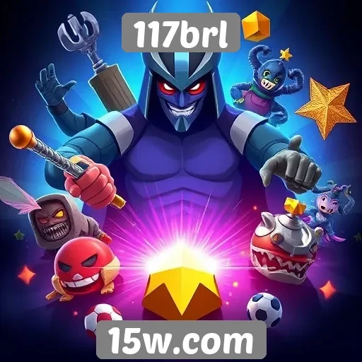 Variedade de jogos disponíveis no 117brl